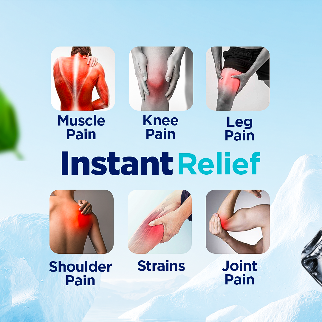 BioFrost Cold Therapy Pain Relief Gel – 50g – Fast-Acting, Non-Sticky Gel for Muscle, Joint, Back & Knee Pain – Quick Absorbing, Cooling Formula | All Natural Formula
