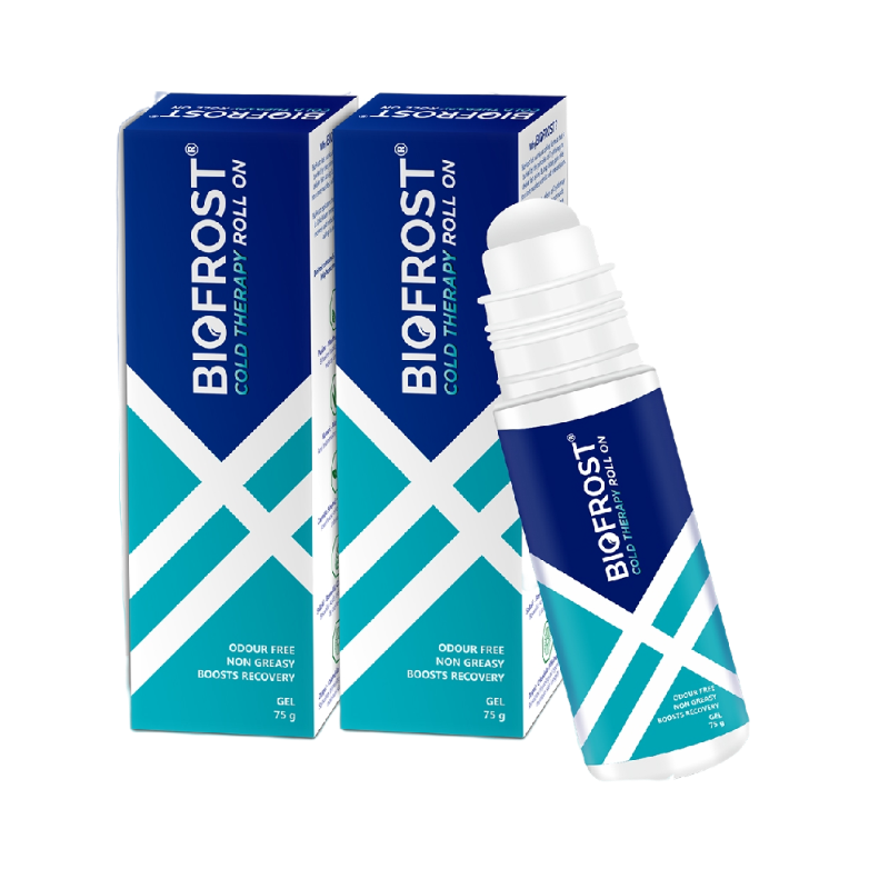 BioFrost Cold Therapy Pain Relief Roll-On – 75g – Targeted Cooling Relief for Muscle, Joint, Neck & Back Pain – Easy Roll-On, No Mess | All Natural Formula
