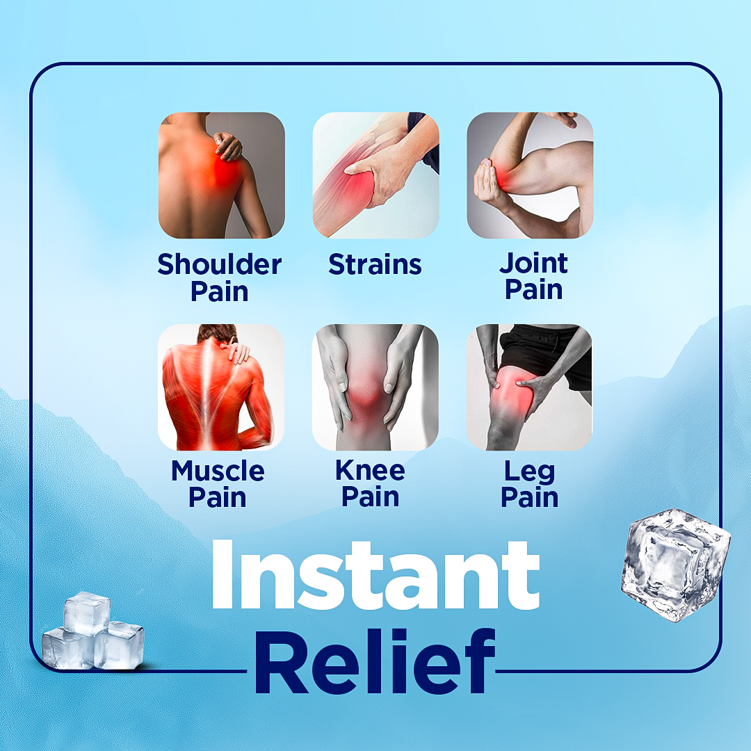 BioFrost Cold Therapy Pain Relief Roll-On – 75g – Targeted Cooling Relief for Muscle, Joint, Neck & Back Pain – Easy Roll-On, No Mess | All Natural Formula