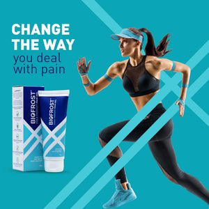 BioFrost Cold Therapy Pain Relief Gel – 50g – Fast-Acting, Non-Sticky Gel for Muscle, Joint, Back & Knee Pain – Quick Absorbing, Cooling Formula | All Natural Formula