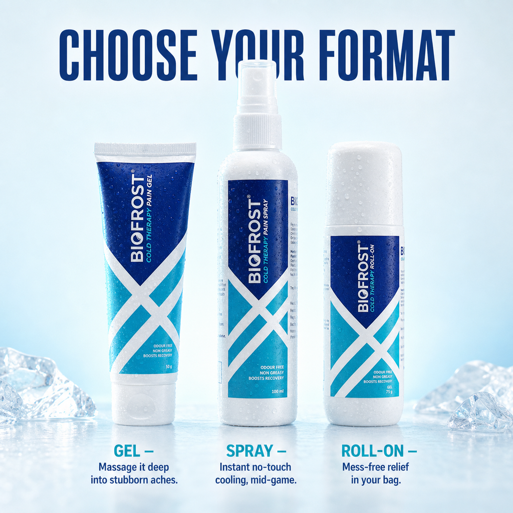 BioFrost Instant Cooling Gel (50g) – Deep Cooling for Tired Muscles Recovery & Movement