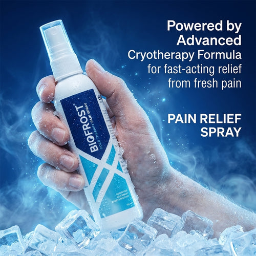 BioFrost Pain Relief Cold Therapy Spray – Instant Cooling Mist for Muscles, Joints & Back