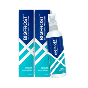 BioFrost Fast Acting Pain Relief Spray | Advanced Cold Therapy Formula | Pack of 2 | 100 Ml