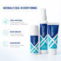 BioFrost Instant Cooling Trio – Spray, Gel & Roll-On with Natural Botanicals Support