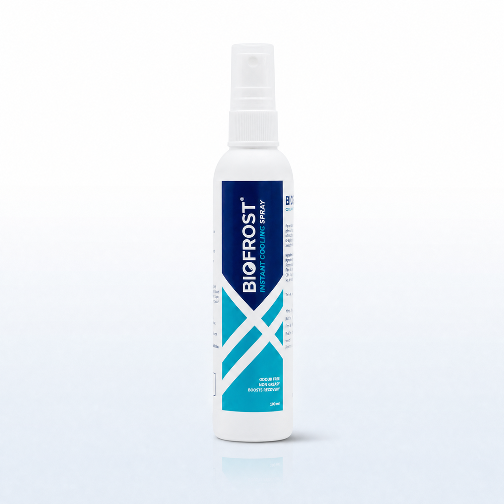 BioFrost Instant Cooling Spray – Cooling Mist for Tired Muscles Recovery & Movement